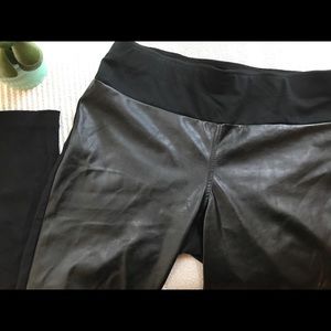 INC Faux Leather Leggings